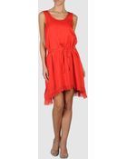 Y's Yohji Yamamoto Short Dress - Lyst