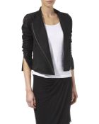 Helmut Lang Combo Leather Jacket - Lyst