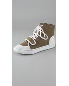 Marc By Marc Jacobs High Top Sneakers - Lyst
