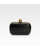 Alexander McQueen Classic Skull Box Clutch - Lyst
