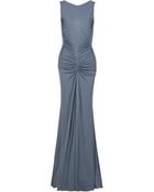 Eastland Ruched Front and Draped Back Gown - Lyst