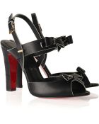 Christian Louboutin Double Noeud 100 Leather Sandals - Lyst