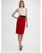 Michael Kors Double-face Stretch Wool Crepe Sheath - Lyst