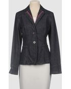 Armani Jeans Denim Outerwear - Lyst