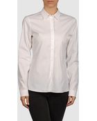 Jil Sander Long Sleeve Shirt - Lyst