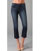 J Brand Gigi Cropped Flare Jeans - Lyst