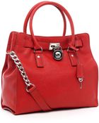 Michael Kors Michael Hamilton Large Tote Red - Lyst