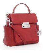 Michael Kors Michael Sloan Large Tote Red - Lyst