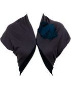 Lanvin Cashmere-silk Knit Shrug - Lyst