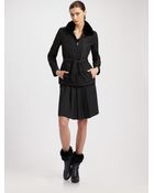 Armani Nylon Belted Jacket - Lyst