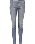 Notify Bamboo Mid-rise Skinny Jeans - Lyst