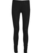 Rick Owens Lilies Paneled Jersey Leggings - Lyst