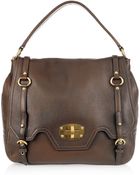 Miu Miu Textured-leather Shoulder Bag - Lyst