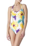 Seafolly Azzura Halterneck Swimsuit - Lyst