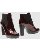 Tod's Ankle Boots - Lyst