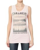 D&G Paradise Print Jersey Tank Top - Lyst