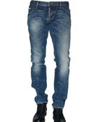 DSquared² 19cm Slim Fit Washed Denim Jeans - Lyst