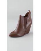 Jeffrey Campbell Harrison Wedge Booties - Lyst