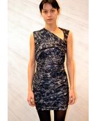 Doo. Ri Sleeveless Draped Bustier Dress - Lyst