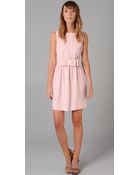 RED Valentino Sleeveless Dress with Bow - Lyst