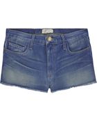 Current/Elliott The Boyfriend Denim Shorts - Lyst