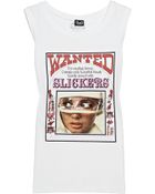 D&G Printed Cotton-jersey Tank - Lyst
