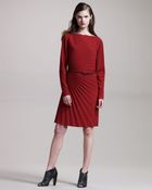 Maison Margiela Soleil-pleat Dress - Lyst