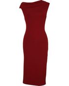Narciso Rodriguez Cap Sleeve Dress - Lyst