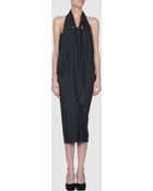 Donna Karan New York 3/4 Length Dress - Lyst