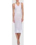 DRKSHDW by Rick Owens 3/4 Length Dress - Lyst
