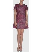 Just Cavalli Short Dress - Lyst