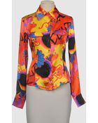 Versace Jeans Couture Long Sleeve Shirt - Lyst