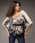 Bailey 44 Forest-print Kimono Top - Lyst