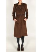 Tibi Mohair Fencing Coat - Lyst