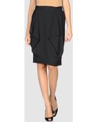 Vivienne Westwood Anglomania Knee Length Skirt - Lyst