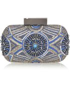 Matthew Williamson Embellished Satin Clutch - Lyst
