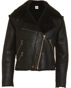 Acne Studios Rita Motorcycle Jacket - Black - Lyst