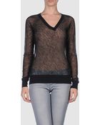 DSquared² Long Sleeve Sweater - Lyst