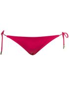 Topshop Purple Tie Side Bikini Pant - Lyst