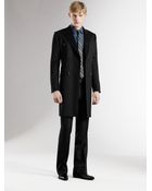 Gucci Double-breasted Wool Coat - Lyst