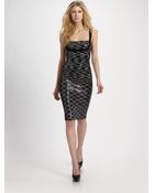 Hervé Léger Sequined Dress - Lyst