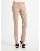 RED Valentino Wool Skinny Pants - Lyst