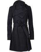 AllSaints Belamour Coat - Lyst