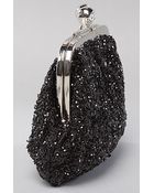 Betsey Johnson The Evening Skulls & Bows Frame Bag - Lyst