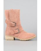 DV by Dolce Vita The Shilo Boot in Rose Suede - Lyst