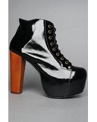 Jeffrey Campbell The Lita Shoe in Black Patent - Lyst