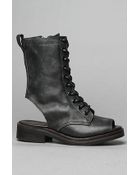 Jeffrey Campbell The Hazel Cut Out Boot in Black - Lyst