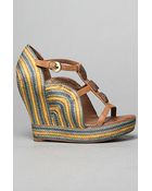 Jeffrey Campbell The Esther Sandal in Brown - Lyst