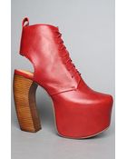 Jeffrey Campbell The Lana Shoe in Red Distressed - Lyst