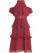 Rodarte x Opening Ceremony Peplum Dress - Lyst